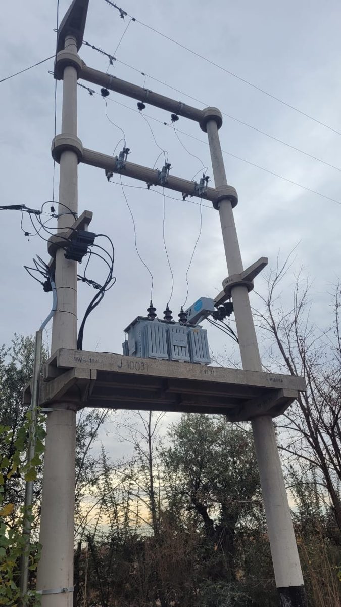 Subestación transformadora en Barrio De Marchi